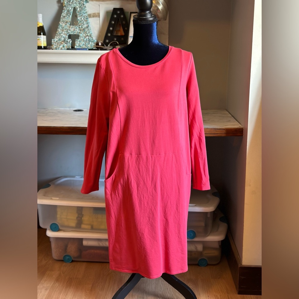 Long sleeve dress w/ pockets!